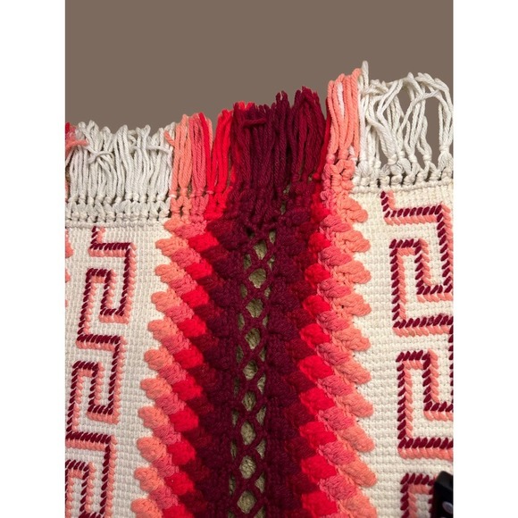 HAMDMADE Crochet Vintage Blanket Throw - Picture 3 of 5